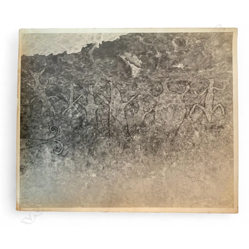 Theo Schoon (1915-85) ‘Drawings on south bank of Opihi River, part 2', c.1947 Image 1++
